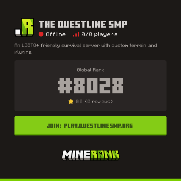 The Questline SMP Server IP, Reviews and Vote Link - Minerank